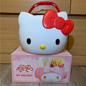 Hello Kitty McDonald’s Bucket potatoe and drink holder